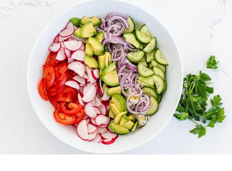 انواع سالاد(هر روز با یک سالاد)